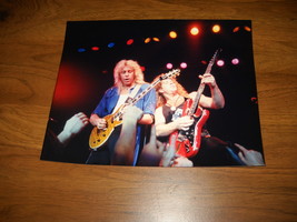Brad Gillis &amp; Jeff Watson of Night Ranger -Live Color Print- 8x10 Glossy - 1989 - £50.84 GBP