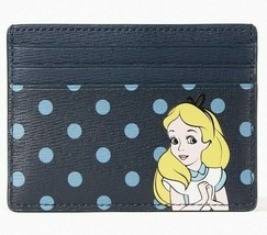 Kate Spade Disney Alice in Wonderland Cardholder Wallet WLR00613 NWT $79... - £29.60 GBP