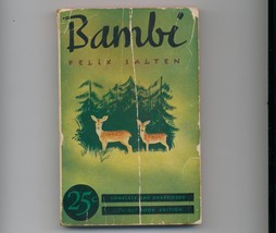 Salten - BAMBI - Pocket Books #10, 4th pr., 1939 - £8.79 GBP