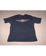 Harley-Davidson Motorcycles Cancun Mexico XL T-Shirt Black/Orange Short ... - $24.90