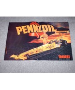 1993 Trader's Mini Poster  Pennzoil NHRA Eddie Hill Top Fuel Dragster - $9.50