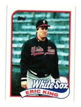 1989 Topps Traded #61T Eric King Chicago White Sox - £1.60 GBP