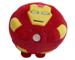 TY 2013 Marvel Avengers Iron Man 4&quot; Ball Ballz Stuffed Animal Plush Toy - £11.86 GBP