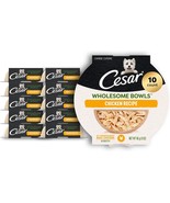 CESAR WHOLESOME BOWLS Adult Soft Wet Dog Food, Chicken Recipe 3oz. Pack ... - €21,70 EUR