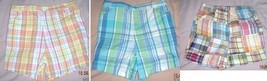 ARIZONA Infant / Toddler  GIRLS PLAID shorts NWT - £8.86 GBP