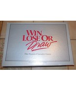 Vintage 1988 Win, Lose or Draw The Picture Charades Game Party Edition C... - $51.63