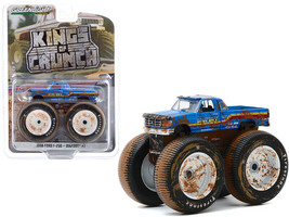 1996 Ford F-250 Monster Truck &quot;Bigfoot #7&quot; Blue (Dirty Version) &quot;Kings of Cru... - £12.63 GBP