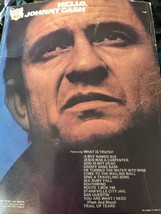 Hello, I &#39;M Johnny Cash Songbook Partitura Song Book 1970 - £13.89 GBP