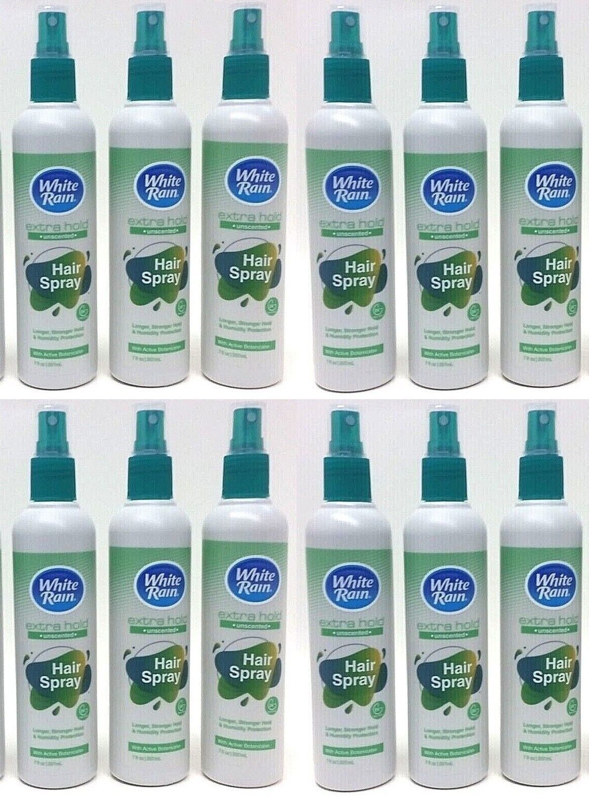 Primary image for ( Lot 12 ) White Rain Advanced Formula Extra Hold Hair Spray 7 oz Each Brand New