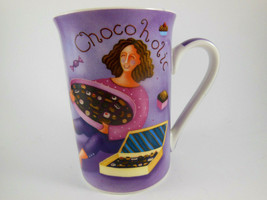 Kent Pottery Chocoholic Coffee Cocoa Tea Cup Beautiful 4.25&quot; tall - £5.53 GBP