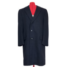 Cashmere Trench Overcoat Men&#39;s Coat LARGE Union Made Barretts of Jersey ... - £108.94 GBP