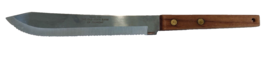 VTG Vernco Advertising Kitchen Serrated Knife The Old State Bank of Freemont, MI - £7.89 GBP