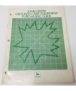 John Deere Purchasing Guide 1983 Grounds Care Equipment Specs Photos Dra... - $18.95