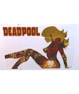 Deadpool 36 x 24 Marvel Comics comic book sexy girl woman promo poster: ... - £31.97 GBP