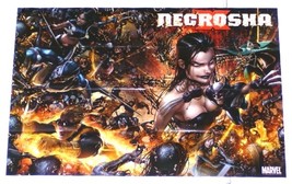 WOLVERINE/X-MEN X-NECROSHA Marvel Promo Poster:Sexy Girl - £31.63 GBP