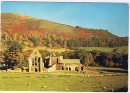 United Kingdom UK Postcard Wales Vale Crucis Abbey Llangollen Denbighshire - £2.31 GBP