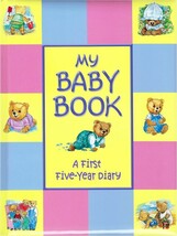 Baby Record Book Keepsake Diary – Memory Journal from Birth to 5 Years - $13.13