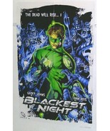 GREEN LANTERN JLA BLACKEST NIGHT DC COMICS PROMO POSTER - £31.47 GBP