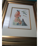 Enefer 18 &quot;The Flatterer&quot; Print - Salvador Dali Certified By Albert Fiel... - $13,661.63 MXN