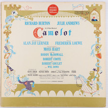 Camelot w/ Richard Burton &amp; Julie Andrews 1960 Mono 12&quot; LP Vinyl Record KOL 5620 - £16.78 GBP