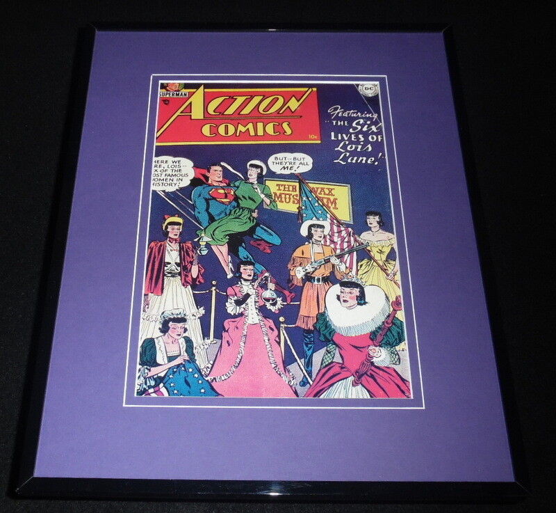 Primary image for Action Comics #198 Framed 11x14 Repro Cover Display Superman Lois Lane