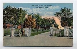 The Entrance to   Fort Des Moines Iowa Postcard - $9.90