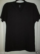 2 (X)IST 3-Pack V-Neck Short Sleeve Solid Cotton Men’s T-Shirt Black M MSRP $48  - £15.17 GBP