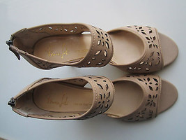 Franco Sarto The Artist Collection ‘Diamonds’ High Heel Women’ Sandals Tan 9M - £45.69 GBP
