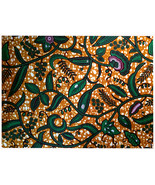 Ankara African Print Fabric Wax Textile Wholesale Cloth African Art 6 yards - $81.80 CAD
