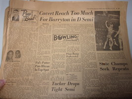Vintage Grand Rapids Press 3 Sections Sports &amp; News March 1965 - $1.99