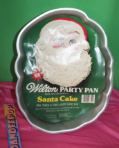 Wilton Vintage Santa Aluminum Cake Mold 1979 502-2308 Baking Party Holid... - $29.69