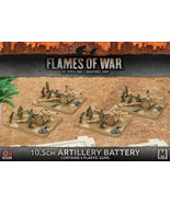 Flames of War The World War Miniatures Game 10.5cm Artillery Battery - $34.29