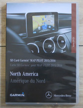Mercedes-Benz Navigation SD Card Garmin Map Pilot 2016 North America A21... - $299.00
