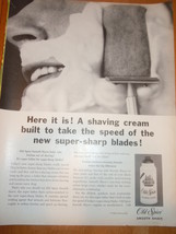 Vintage Old Spice Shaving Cream Magazine Advertisement 1960 - £3.18 GBP