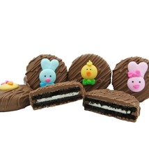 Philadelphia Candies Easter Face Assortment Milk Chocolate Covered OREO Cookies - £11.83 GBP
