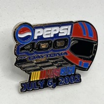 2002 Pepsi 400 Daytona Speedway Florida Race NASCAR Racing Enamel Lapel Hat Pin - £6.35 GBP