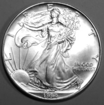 1994 American Silver Eagle - Brilliant and beautiful  uncirculated  coin - $59.95