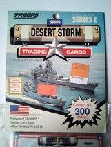 Ships Desert Storm Troops #8704, 12 Unopened Trading Cards 1991 Spectra Star - £7.18 GBP