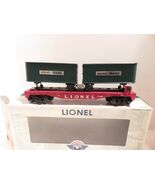 LIONEL TRAINS 39423 PWC #3460 LIONEL LINES FLAT W/TRAILERS  0/027 NEW- - $53.20