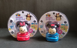 New DISNEY Mickey Mouse Minnie Solar BobbleHead Suncatcher Plastic Wobble Toys - £6.38 GBP+