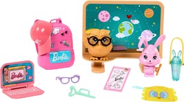 Barbie: My First Barbie Accessories, Story Starter School Pack with Chalkboard &amp; - £15.36 GBP