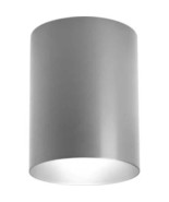 Progress Lighting 5&quot; Metallic Gray LED Outdoor Flush Mount Cylinder P577... - $53.35