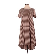 LuLaRoe Carly Swing Dress High/Low Size Extra Small (Oversized) Ribbed S... - £15.17 GBP