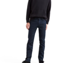 Levi&#39;s Mens 511 Slim Jeans in Black Indigo 3D-29W X 30L - $39.99