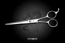 Kamisori Scissor shear Japanese 440C steel Koto convex ergonomic hair beauty bun - $289.00
