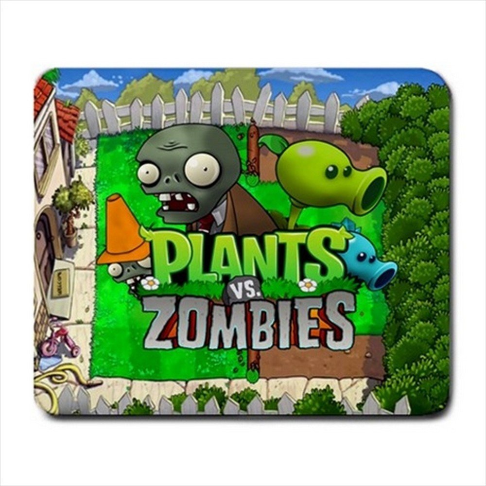 Plants and Zombies Large Rectangular Mousepad - $4.00