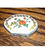 Franklin Mint Empress Josephine&#39;s Rose Garden Porcelain Trinket Box 1990... - $7.95