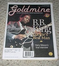 B.B. King Goldmine Magazine Vintage 1994 Lucille&#39;s Best Man Harry Nilsso... - $39.99