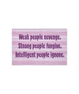 Weak Strong and Intelligent People Quote Linen Wall Tapestries 60&#39; x 40&quot; - $37.43 CAD