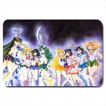All Complete Sailor Moon Large Doormat Neoprene Backing Non Slip - £20.45 GBP